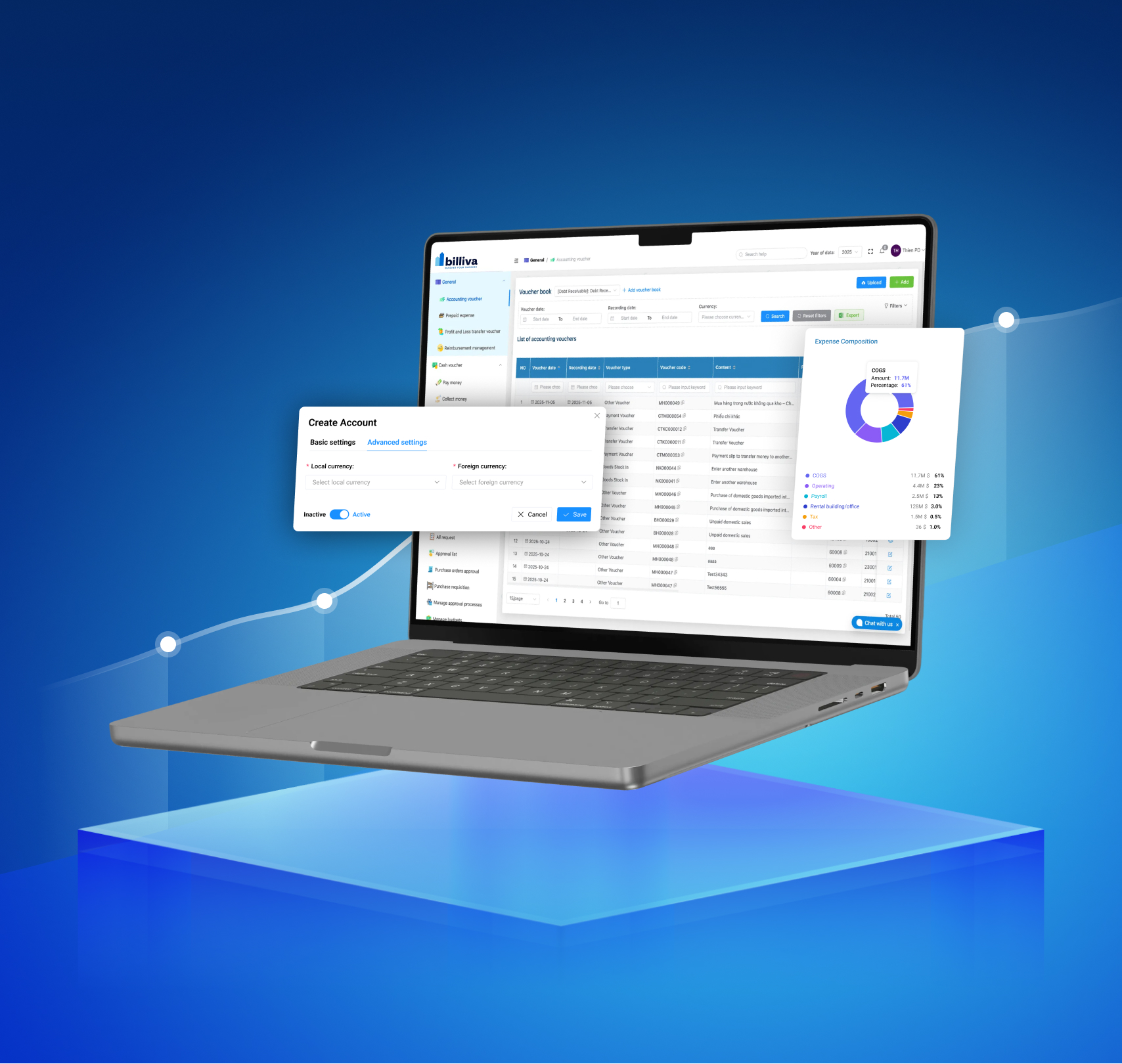 Billiva Dashboard